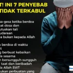 Penyebab Doa Tak Terkabul