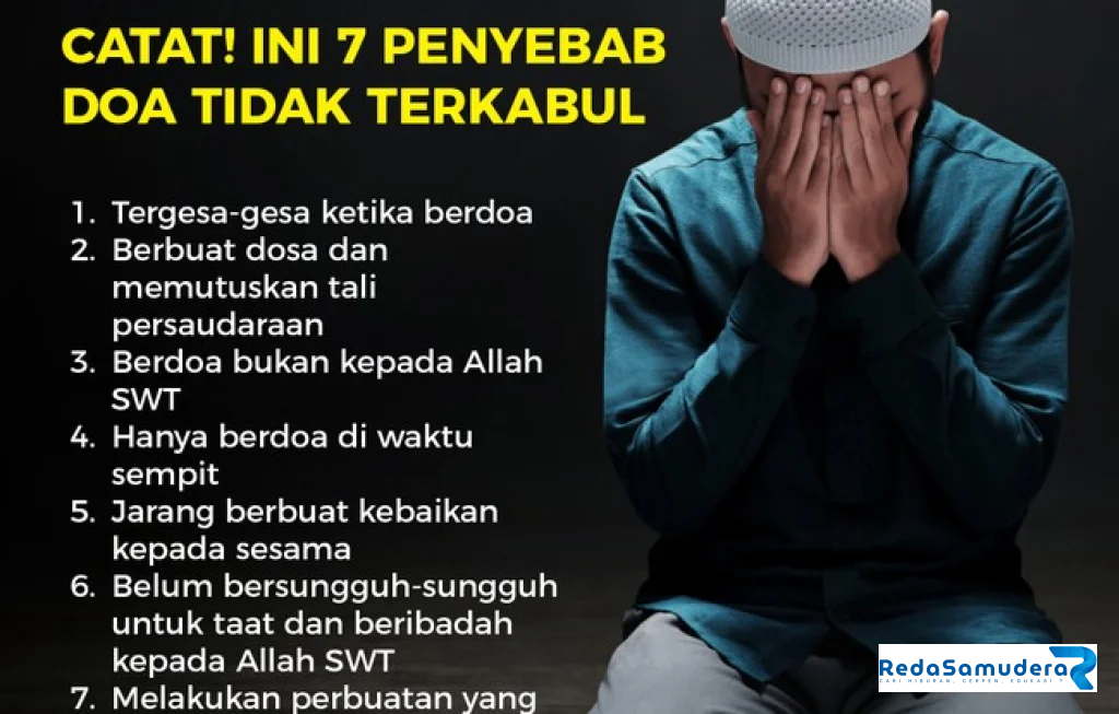 Penyebab Doa Tak Terkabul